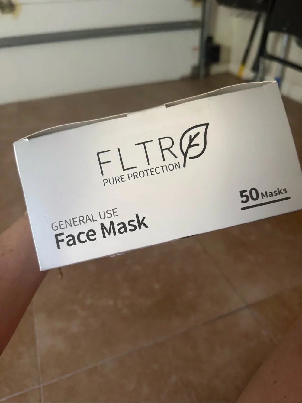 General Use Black Face Masks - 50 Pack (sealed)